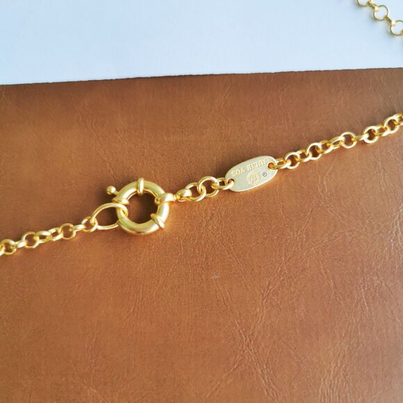 Julie Vos SoHo Gold Statement Pendant Necklace - Picture 4 of 6